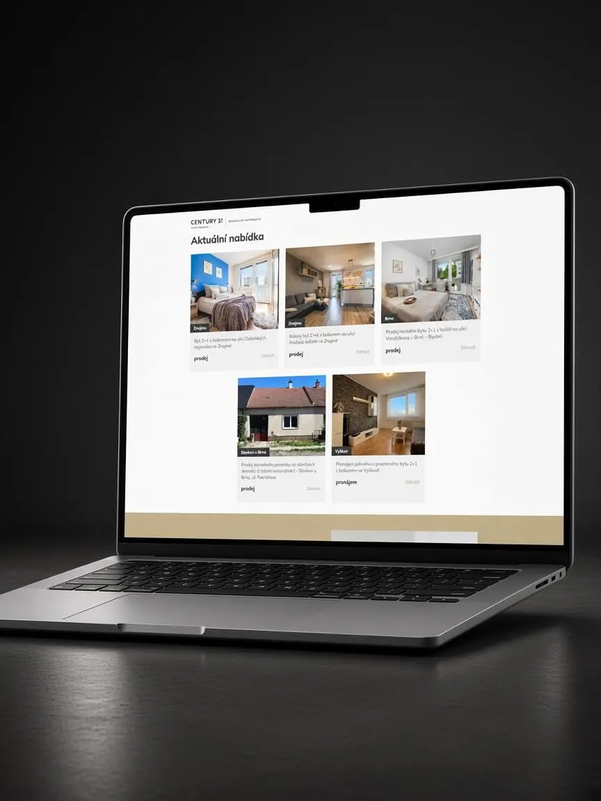 Desktop — náhled projektu