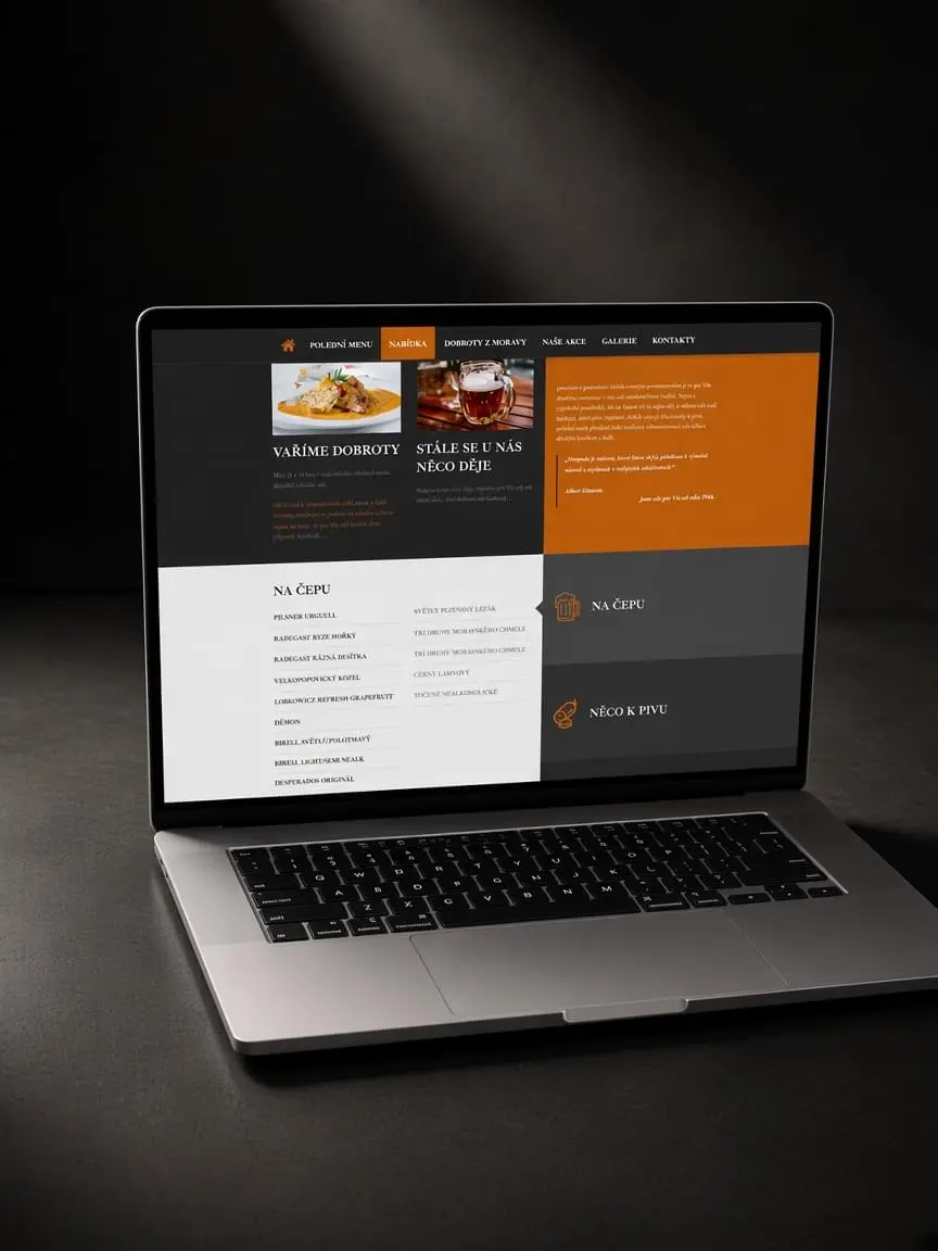 Desktop — náhled projektu