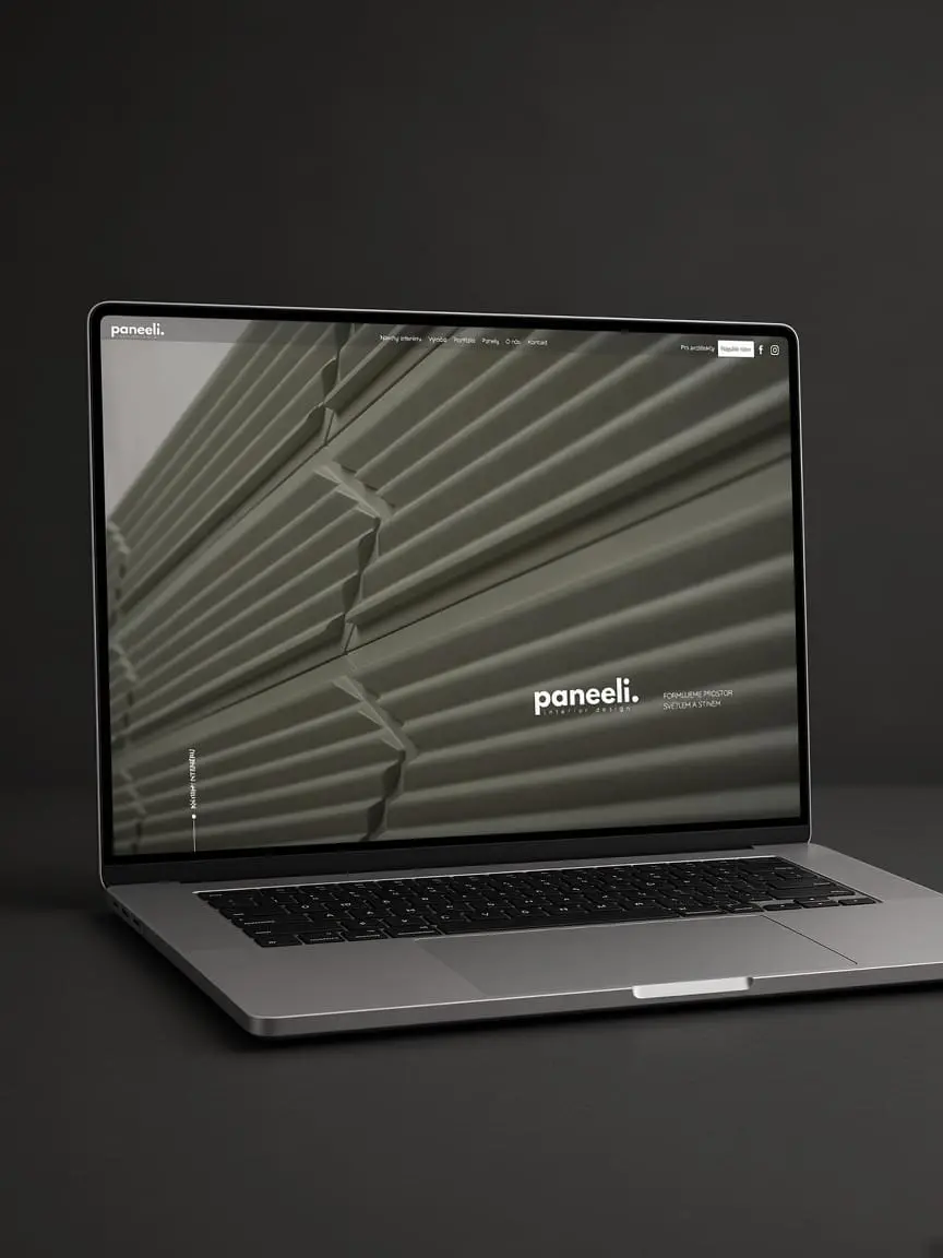 Desktop — náhled projektu Paneeli